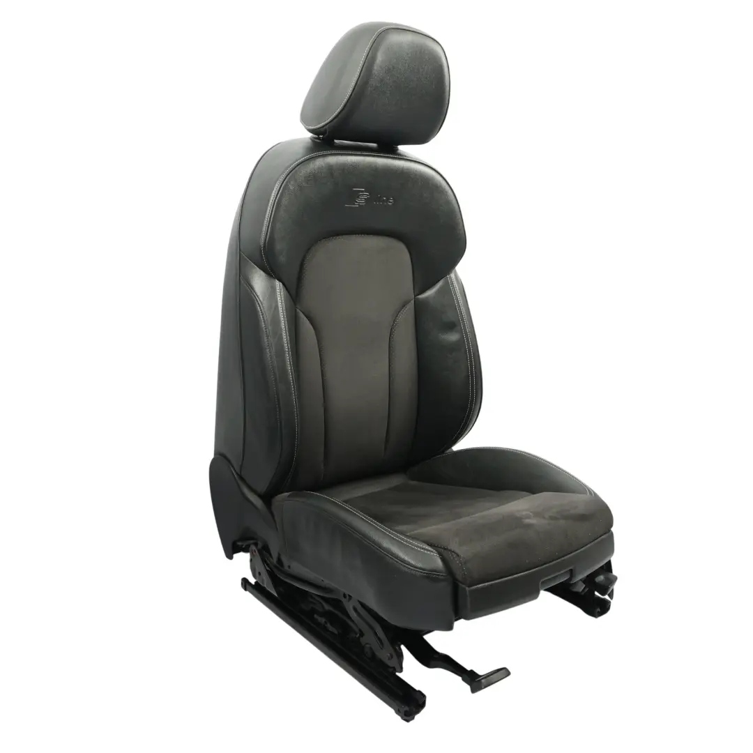 Sedile Sport S-Line Anteriore Sinistro Elettrico Pelle Nero per Audi Q5 8R con numero di parte 8R0881805N Audi Q5 8R Sedile Sport S-Line Anteriore Sinistro Elettrico Pelle Nero - SKU 8R0881805N-2 - Numero di parte 8R0881805N