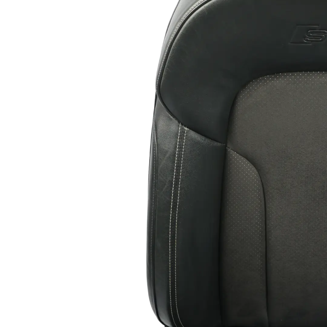 Siège Sport Avant Gauche Électrique Cuir Tissu Noir Soul pour Audi Q5 8R à propos du numéro de pièce 8R0881805N Audi Q5 8R Siège Sport Avant Gauche Électrique Cuir Tissu Noir Soul - SKU 8R0881805N-2 - Numéro de pièce 8R0881805N