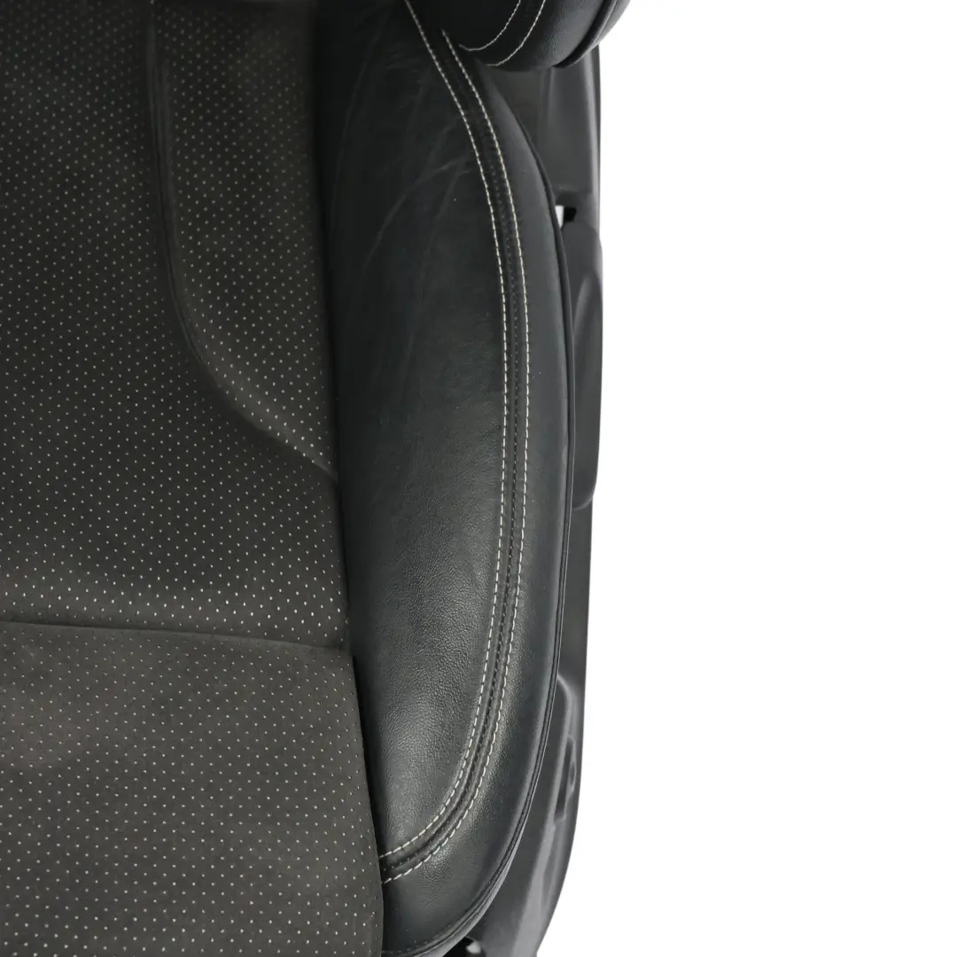 Audi Q5 8R Front Sport Seat S-Line Left N/S Electric Leather Cloth Soul Black - SKU 8R0881805N-2 - Part number 8R0881805N