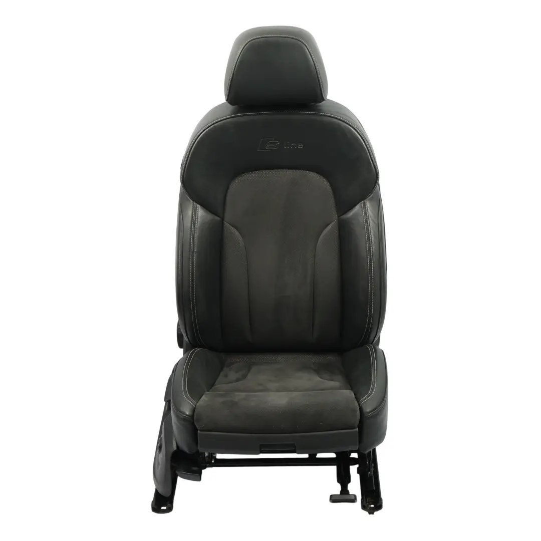 Vorderer Sport Sitz S-Line Rechts Elektrisch Leder Stoff Schwarz für Audi Q5 8R mit Teilenummer 8R0881806N Audi Q5 8R Vorderer Sport Sitz S-Line Rechts Elektrisch Leder Stoff Schwarz - SKU 8R0881806N-2 - Teilenummer 8R0881806N