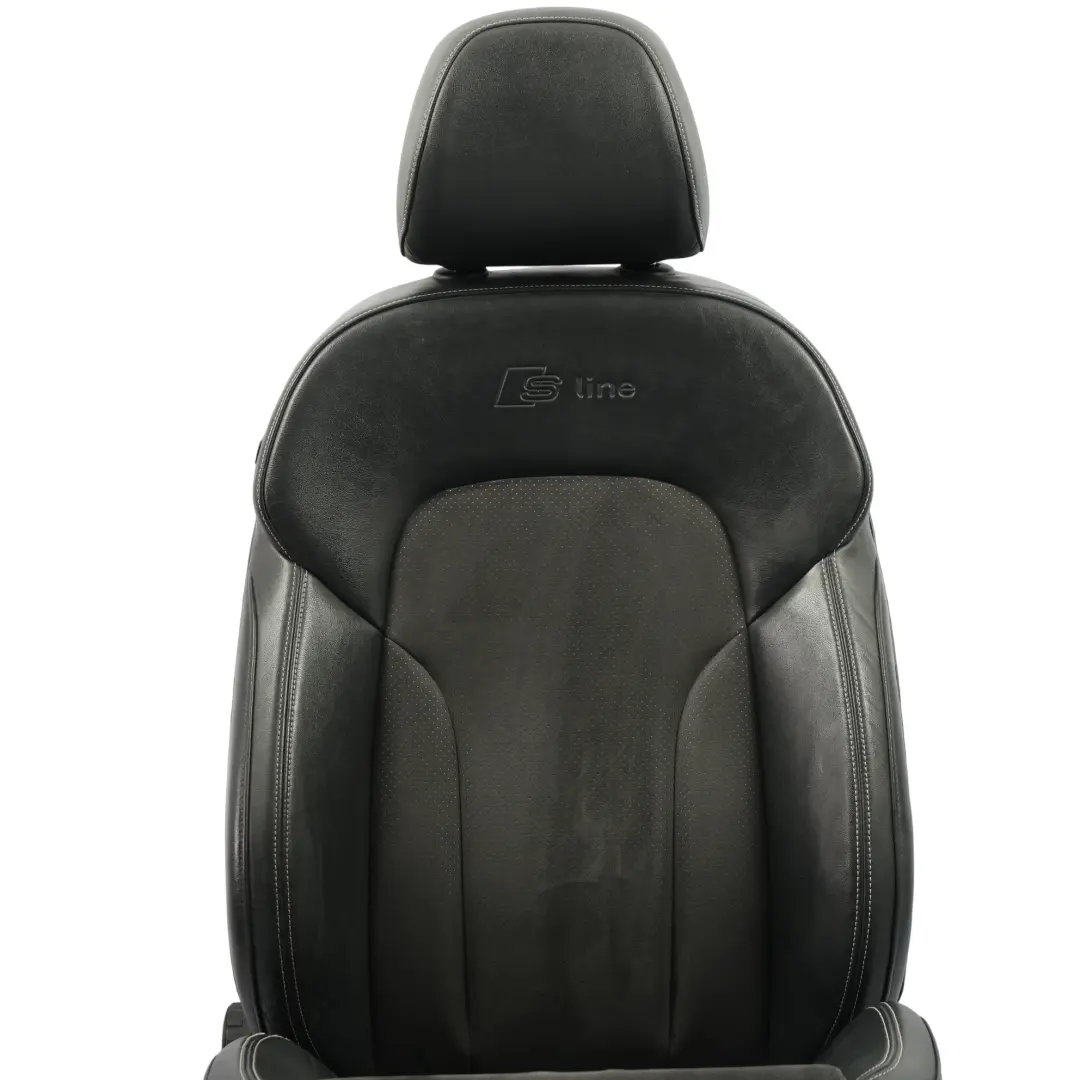 Vorderer Sport Sitz S-Line Rechts Elektrisch Leder Stoff Schwarz für Audi Q5 8R mit Teilenummer 8R0881806N Audi Q5 8R Vorderer Sport Sitz S-Line Rechts Elektrisch Leder Stoff Schwarz - SKU 8R0881806N-2 - Teilenummer 8R0881806N