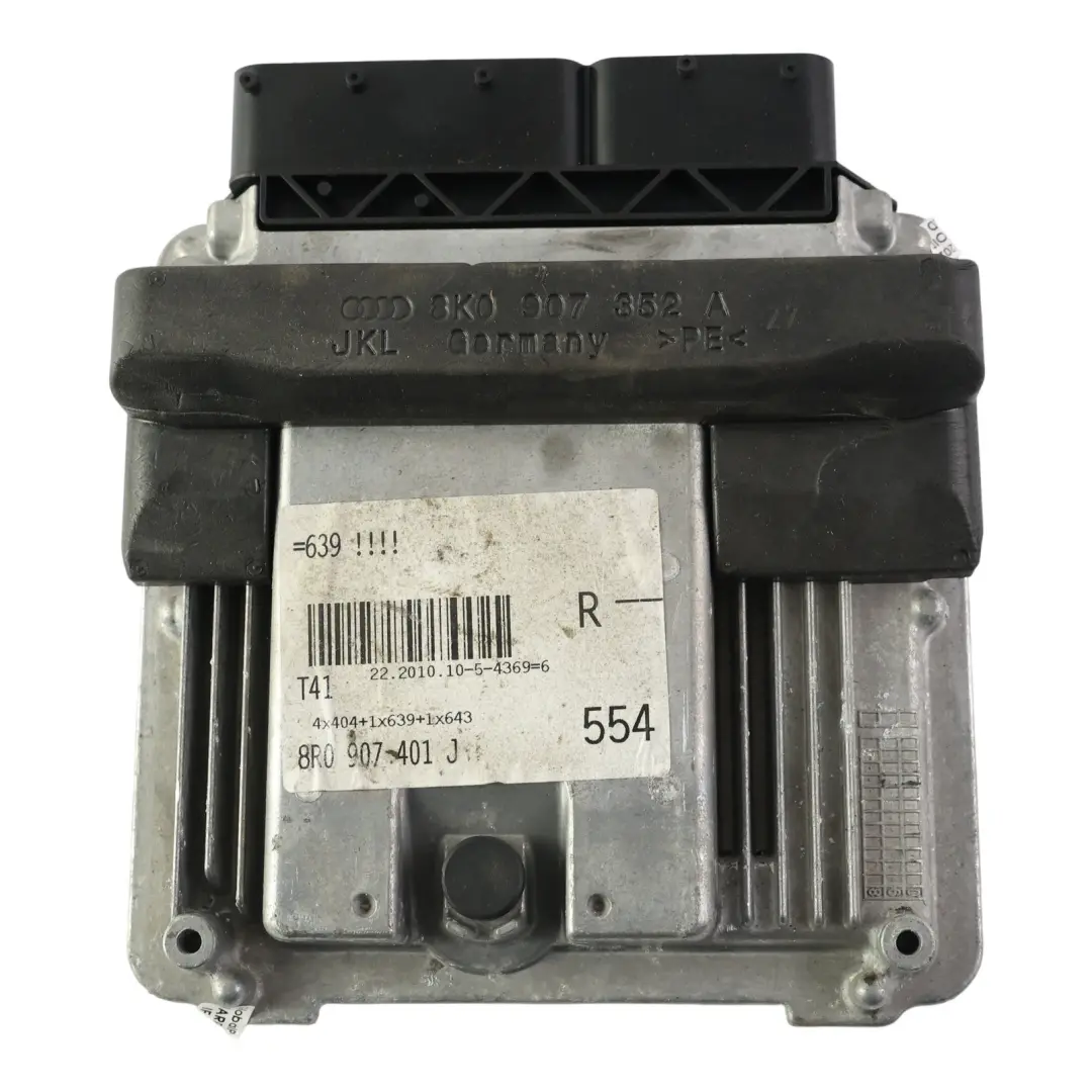 Audi A5 8T Q5 8R 3.0 TDI CCWA 240HP Quattro Motor ECU Automático - SKU 8R0907401J - Número de pieza 8R0907401J