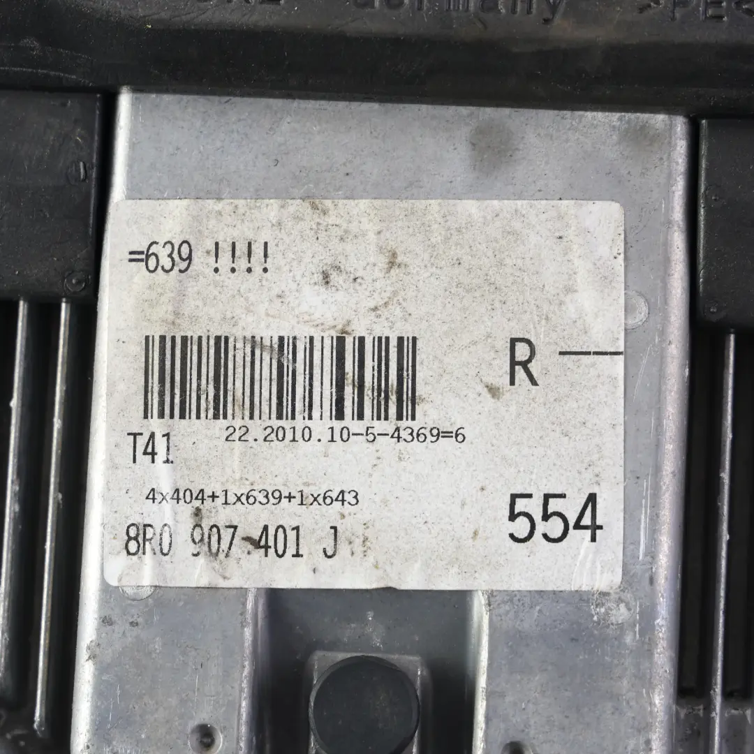 Audi A5 8T Q5 8R 3.0 TDI CCWA 240HP Quattro Engine ECU Automatic - SKU 8R0907401J - Part number 8R0907401J