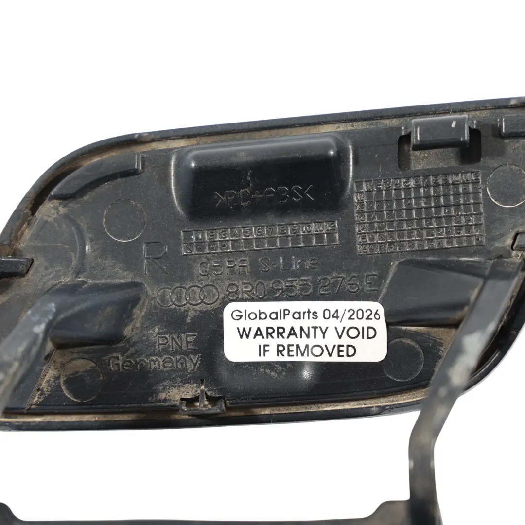 Audi Q5 8R Scheinwerfer Waschanlage Düse Vorne Rechts Scuba Blau Metallic X5Q - SKU 8R0955276E-SCB - Teilenummer 8R0955276E