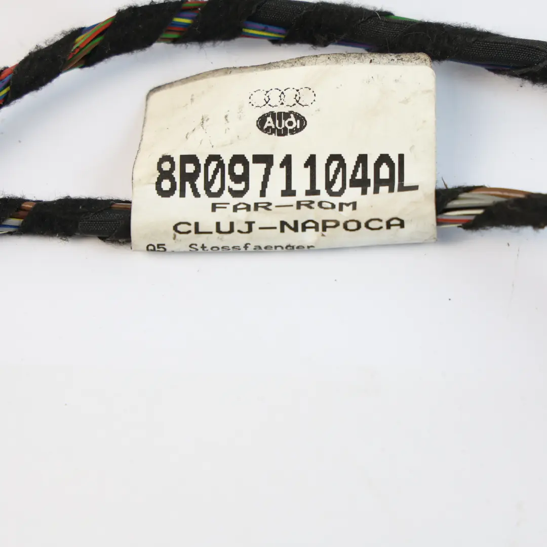 Audi Q5 8R Cablaggio Sensori Parcheggio Paraurti Posteriore - SKU 8R0971104AL - Numero di parte 8R0971104AL