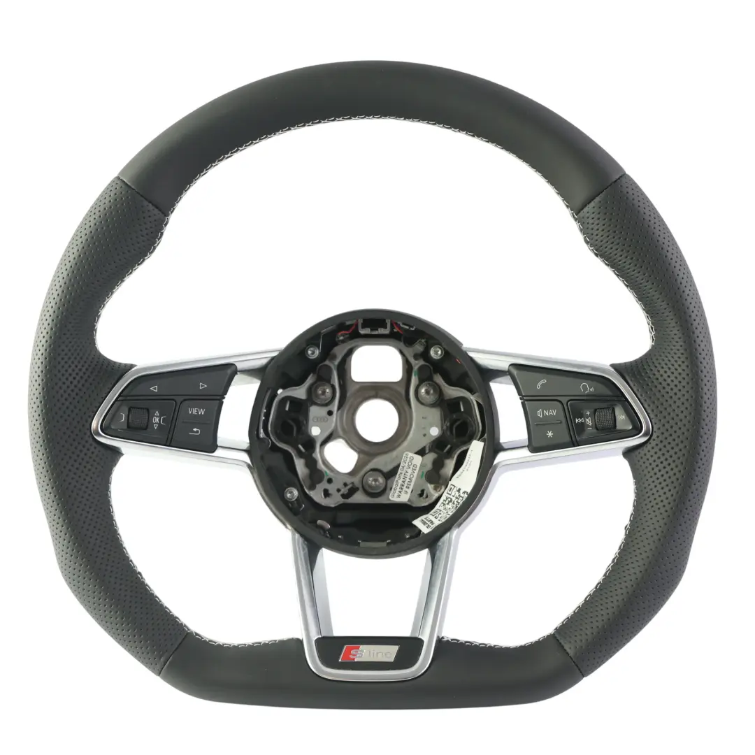 Audi TT FV MK3 Kierownica S Line NOWA Czarna Skóra Ścięta - SKU 8S0419091F-1 - Numer Części 8S0419091F