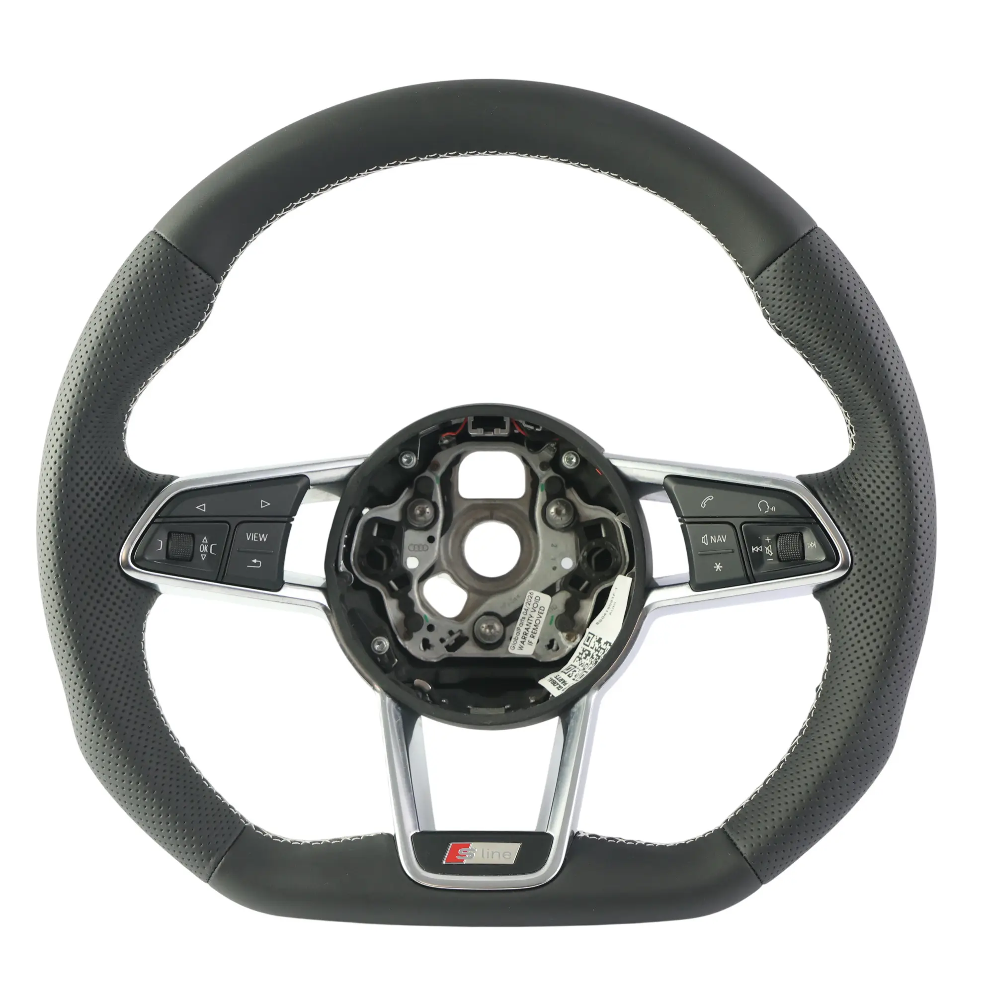 Audi TT FV MK3 Volante S Line NUOVO Pelle Nera Fondo Piatto 8S0419091F