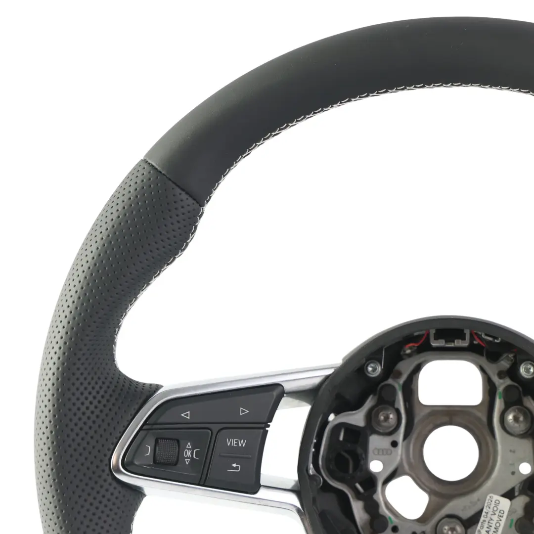 Audi TT FV MK3 Volante S Line NUEVO Cuero Negro Fondo Plano - SKU 8S0419091F-1 - Número de pieza 8S0419091F