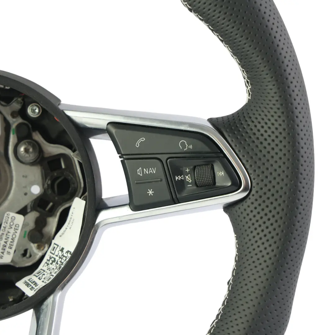Audi TT FV MK3 Volante S Line NUEVO Cuero Negro Fondo Plano - SKU 8S0419091F-1 - Número de pieza 8S0419091F