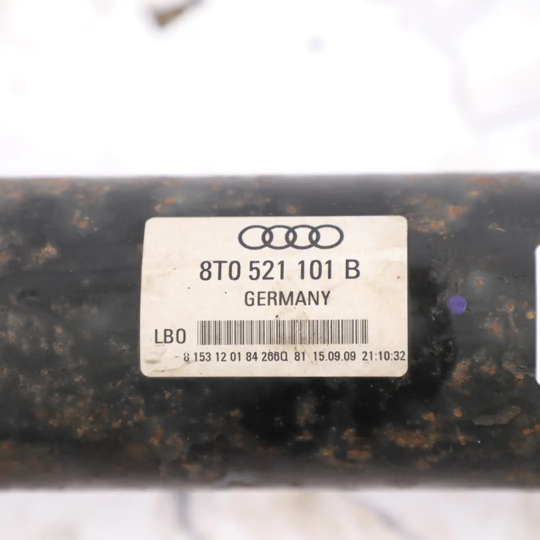 Audi A5 S5 8T Porpshaft Propshaft 7 Speed Automatic Transmission - SKU 8T0521101B - Part number 8T0521101B