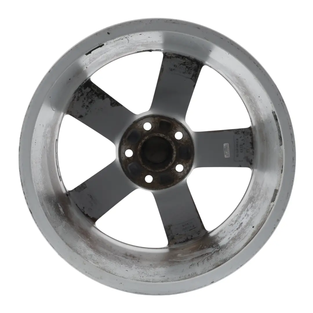 Audi A5 8F 8T Silber Alu Felge 18" 8.5J ET:29 Stern Speiche - SKU 8T0601025CG-2 - Teilenummer 8T0601025CG