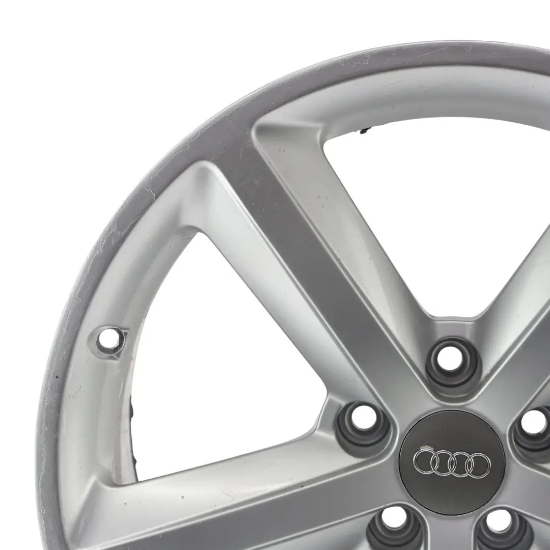 8F 8T Llanta Aleación Plata 18" 8.5J ET:29 Radios Estrella para Audi A5 con número de pieza 8T0601025CG Audi A5 8F 8T Llanta Aleación Plata 18" 8.5J ET:29 Radios Estrella - SKU 8T0601025CG-2 - Número de pieza 8T0601025CG