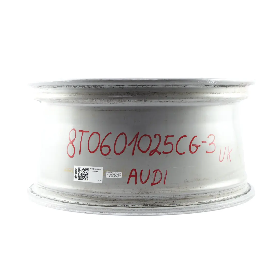 Audi A5 8T Cerchione Lega Argento 18" 8.5J ET:29 Star Spoke - SKU 8T0601025CG-3 - Numero di parte 8T0601025CG