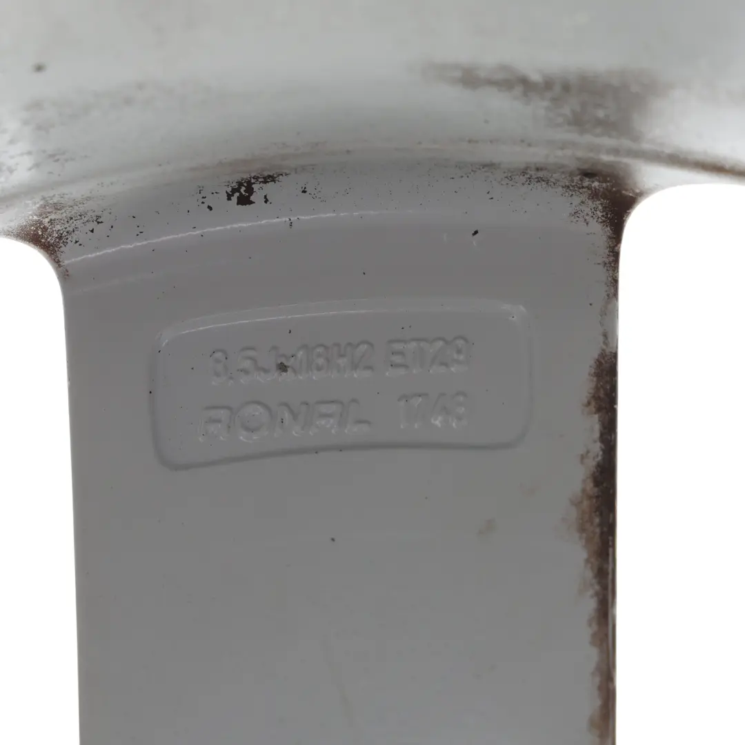 Silber Alu Felge 18" 8.5J ET:29 Stern Speiche für Audi A5 8T mit Teilenummer 8T0601025CG Audi A5 8T Silber Alu Felge 18" 8.5J ET:29 Stern Speiche - SKU 8T0601025CG-3 - Teilenummer 8T0601025CG