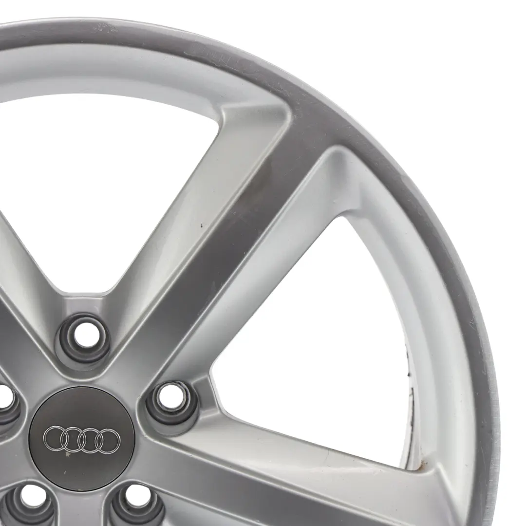 Audi A5 8T Llanta Aleación Plata 18" 8.5J ET:29 Star Spoke - SKU 8T0601025CG-3 - Número de pieza 8T0601025CG