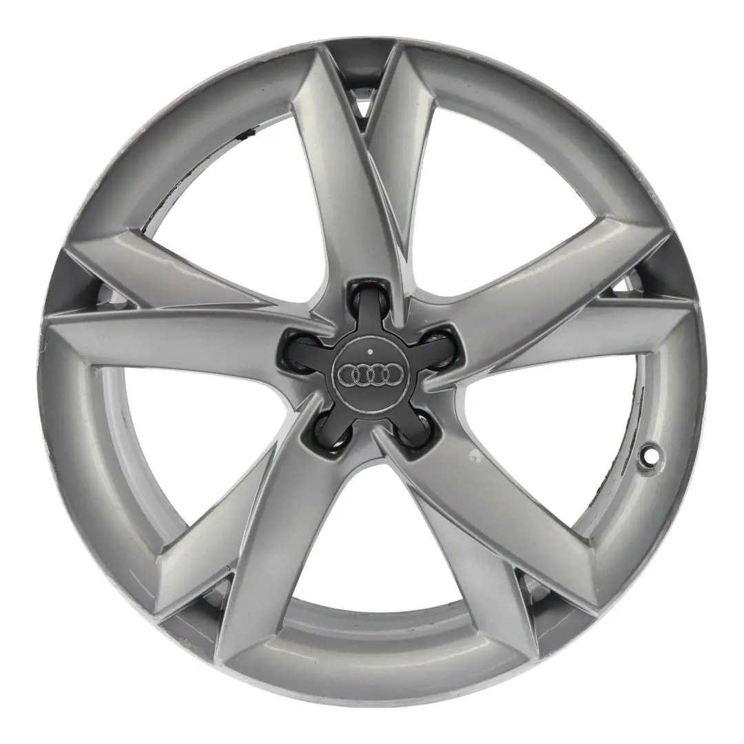 Audi A5 8T Jante grise en alliage 19" 8.5J ET:32 flèche l'étoile - SKU 8T0601025F-4 - Numéro de pièce 8T0601025F