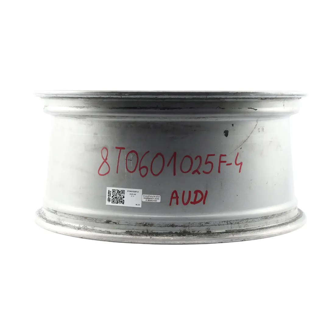 Audi A5 8T Jante grise en alliage 19" 8.5J ET:32 flèche l'étoile - SKU 8T0601025F-4 - Numéro de pièce 8T0601025F