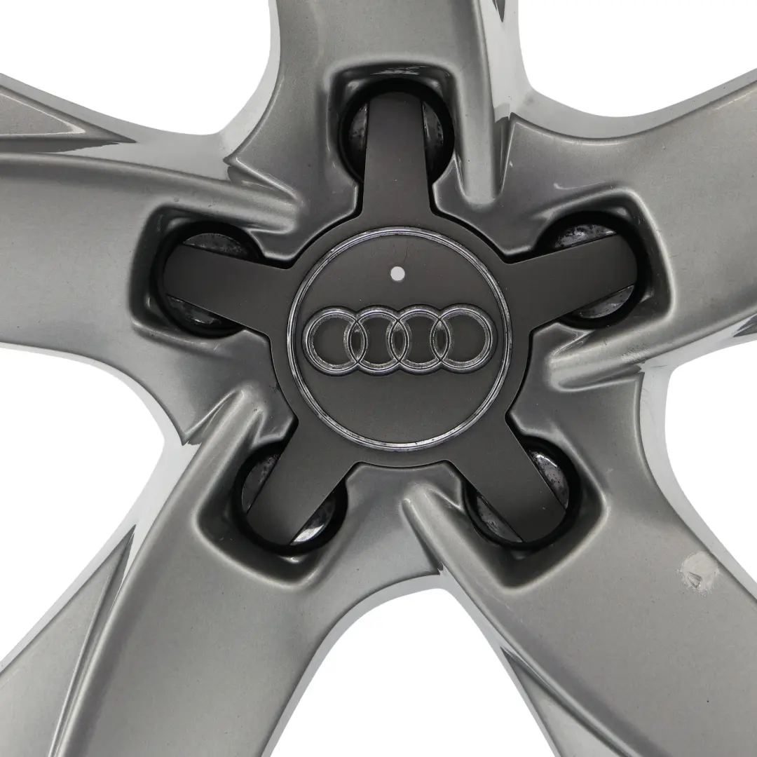 Audi A5 8T Szara Felga Aluminiowa 19" 8.5J ET:32 Star Spoke - SKU 8T0601025F-4 - Numer Części 8T0601025F