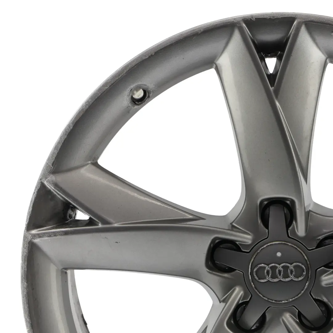Alloy Rim Grey 19" 8.5J ET:32 Star Spoke to Audi A5 8T Wheel with Part number 8T0601025F Audi A5 8T Wheel Alloy Rim Grey 19" 8.5J ET:32 Star Spoke - SKU 8T0601025F-5 - Part number 8T0601025F