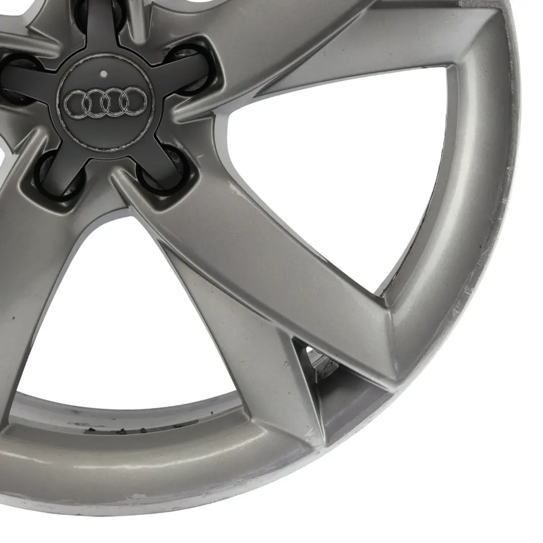 Leicht Metall Felge Grau 19" 8.5J ET:32 Stern Speiche für Audi A5 8T mit Teilenummer 8T0601025F Audi A5 8T Leicht Metall Felge Grau 19" 8.5J ET:32 Stern Speiche - SKU 8T0601025F-5 - Teilenummer 8T0601025F