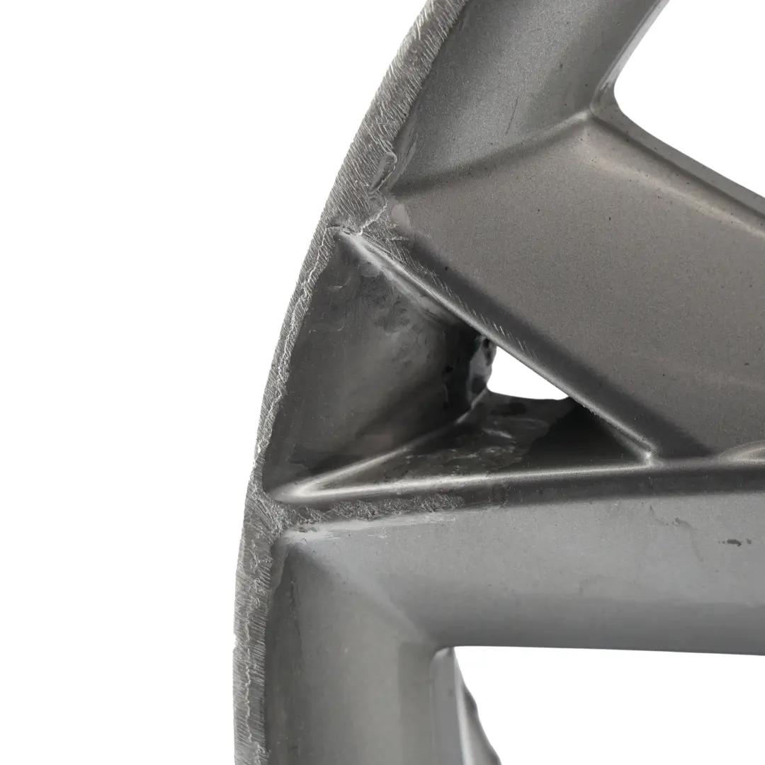 Audi A5 8T Leicht Metall Felge Grau 19" 8.5J ET:32 Stern Speiche - SKU 8T0601025F-5 - Teilenummer 8T0601025F