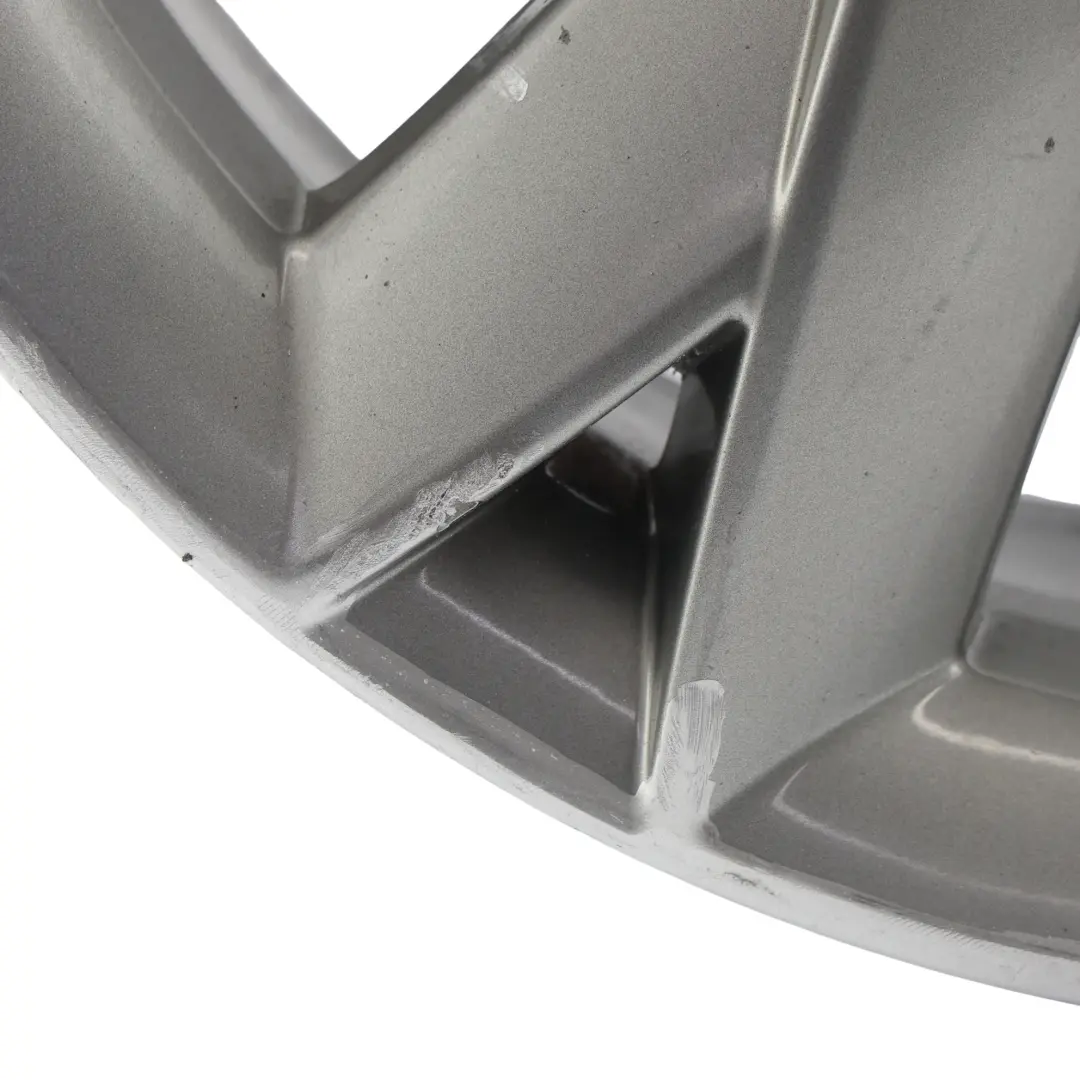 Audi A5 8T Wheel Alloy Rim Grey 19" 8.5J ET:32 Star Spoke - SKU 8T0601025F-5 - Part number 8T0601025F