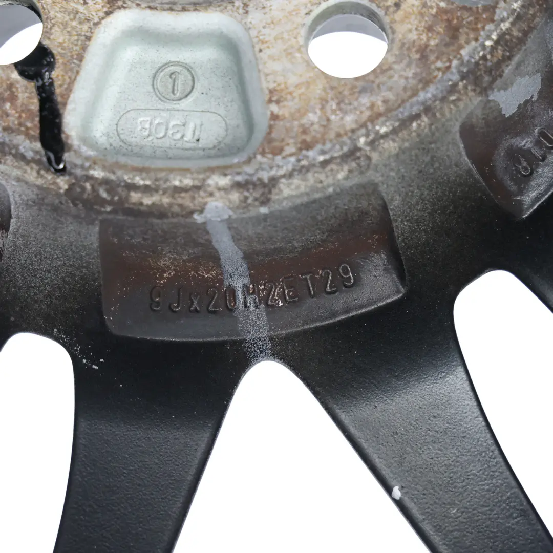 Cerchio In Lega Nero 20" 9J ET:29 per Audi A5 8T con numero di parte 8T0601025N Audi A5 8T Cerchio In Lega Nero 20" 9J ET:29 - SKU 8T0601025N-1 - Numero di parte 8T0601025N