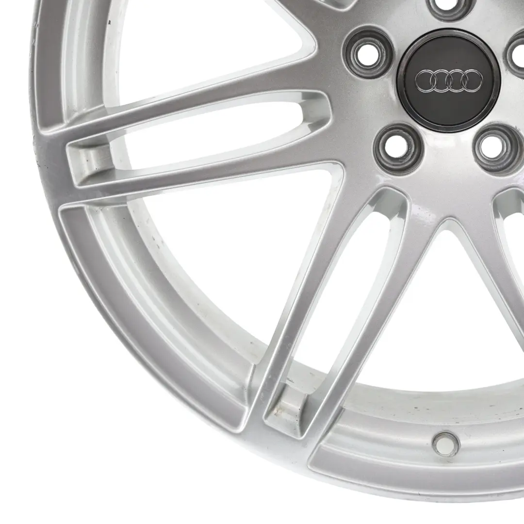 Jante Alliage Argenté 20" 9J ET:29 pour Audi A5 8T à propos du numéro de pièce 8T0601025N Audi A5 8T Jante Alliage Argenté 20" 9J ET:29 - SKU 8T0601025N-4 - Numéro de pièce 8T0601025N
