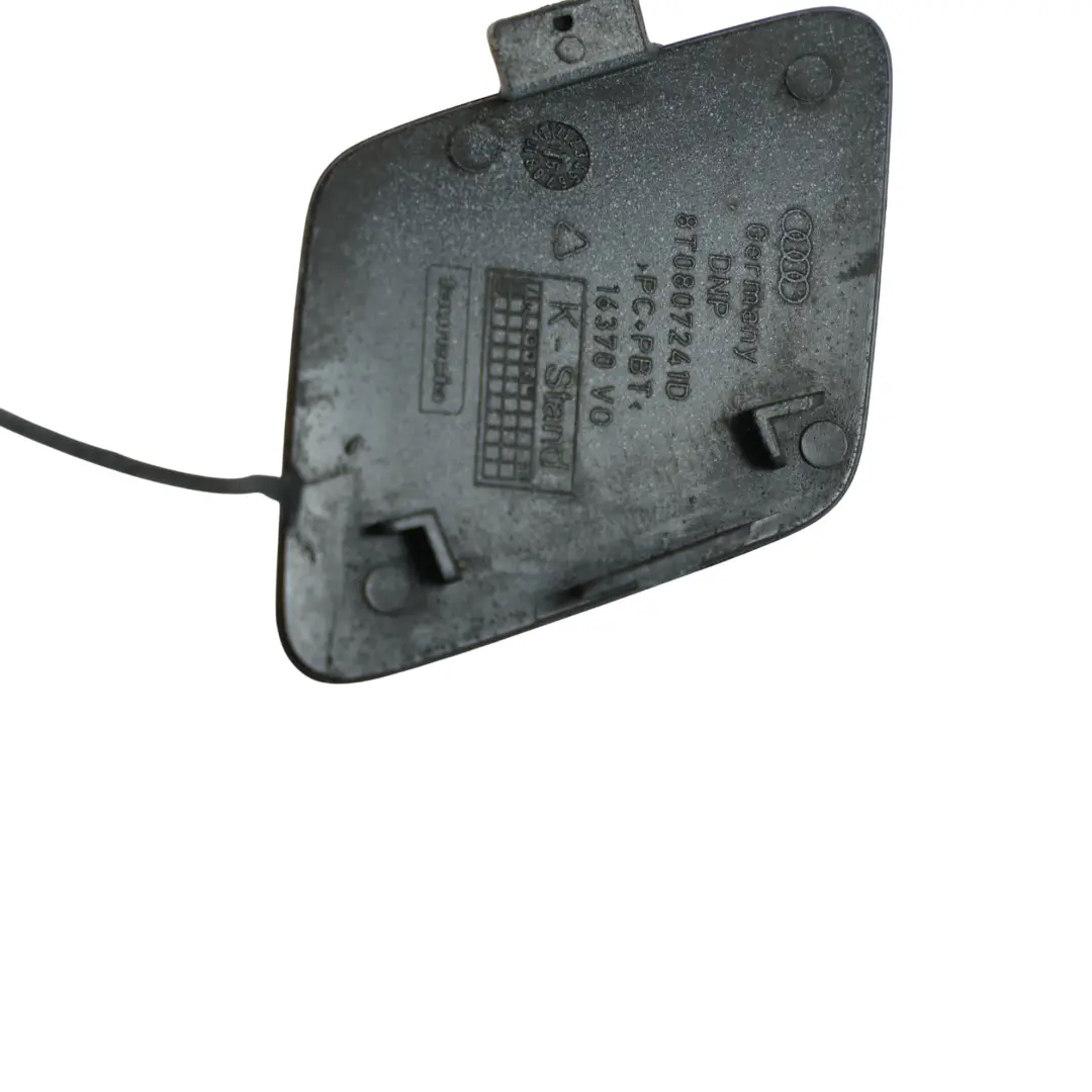 Audi A5 S5 8T Cache Remorquage Avant Gris Daytona Z7S - SKU 8T0807241D-DGR - Numéro de pièce 8T0807241D