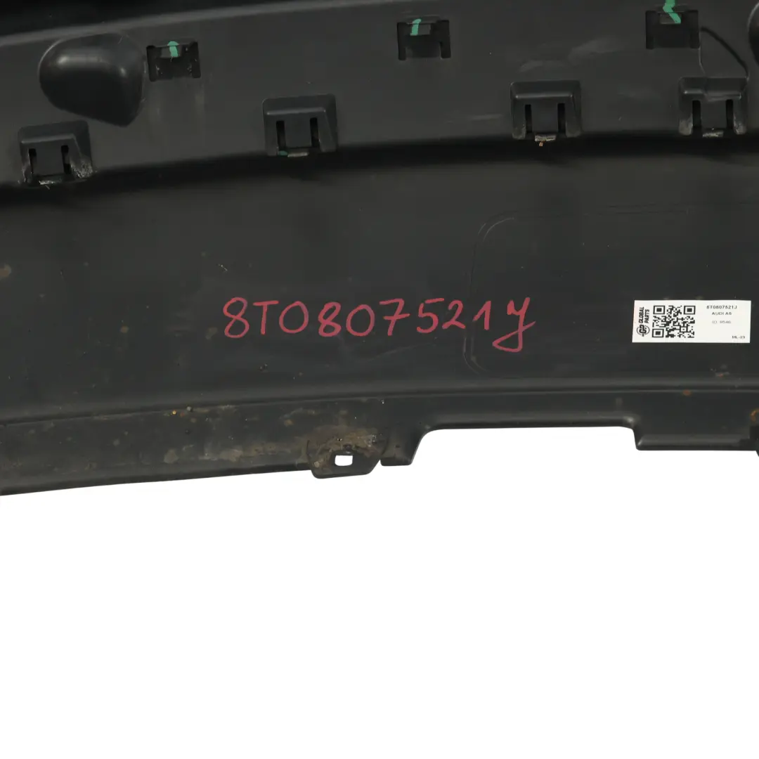 Dyfuzor Zderzaka Tylnego Dolna Środkowa Listwa do Audi A5 8T Coupe o numerze 8T0807521J Audi A5 8T Coupe Dyfuzor Zderzaka Tylnego Dolna Środkowa Listwa - SKU 8T0807521J - Numer Części 8T0807521J