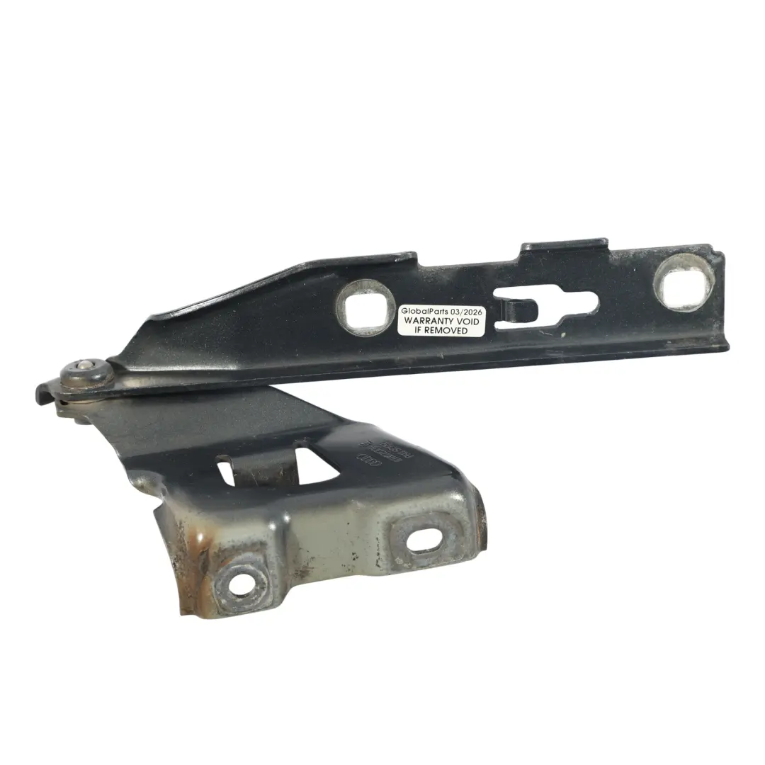 Cerniera Cofano Anteriore Sinistra Grigio Daytona Z7S per Audi A5 8T con numero di parte 8T0823301E Audi A5 8T Cerniera Cofano Anteriore Sinistra Grigio Daytona Z7S - SKU 8T0823301E-DGR - Numero di parte 8T0823301E