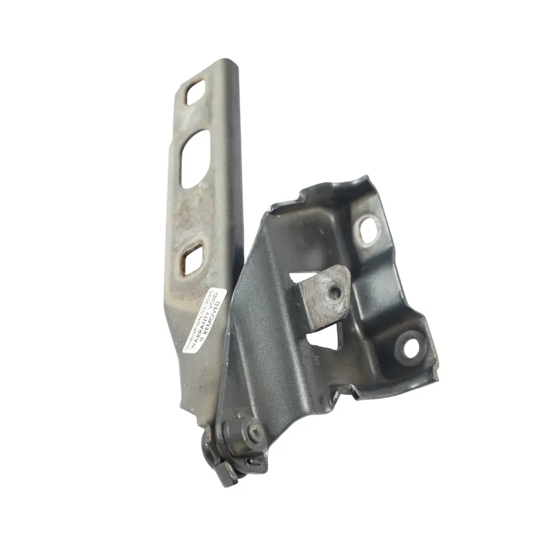 Audi A5 8T Charnière Capot Avant Droit Gris Daytona Z7S - SKU 8T0823302E-DGR - Numéro de pièce 8T0823302E