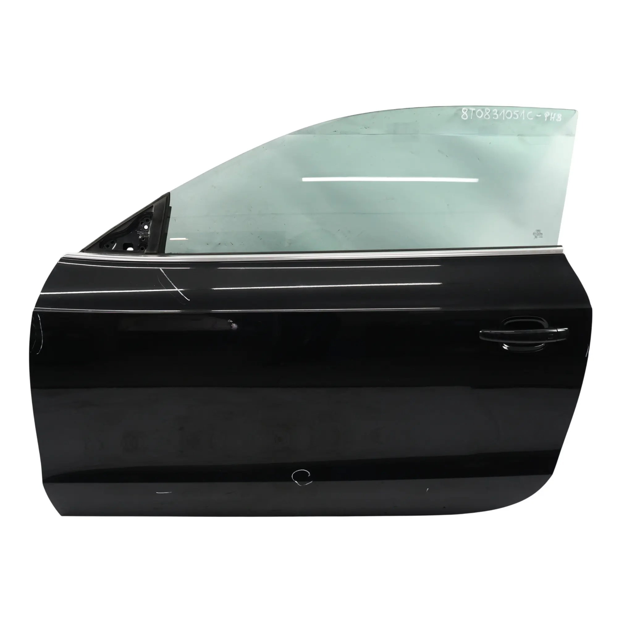 Audi A5 8T Coupe Door Front Left N/S Phantom Black - LZ9Y