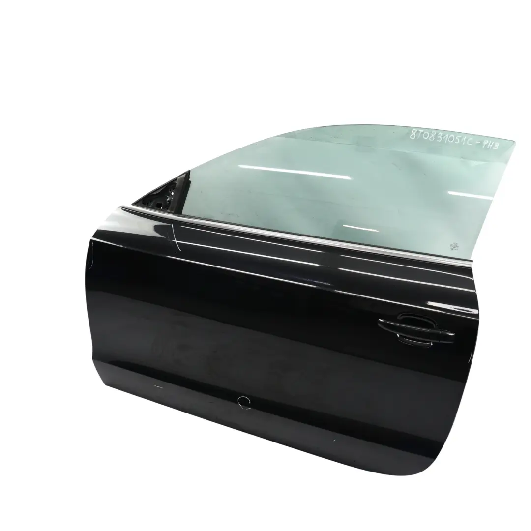 Tür vorne links Phantom Black Schwarz - LZ9Y für Audi A5 8T Coupe mit Teilenummer 8T0831051C Audi A5 8T Coupe Tür vorne links Phantom Black Schwarz - LZ9Y - SKU 8T0831051C-PHB - Teilenummer 8T0831051C