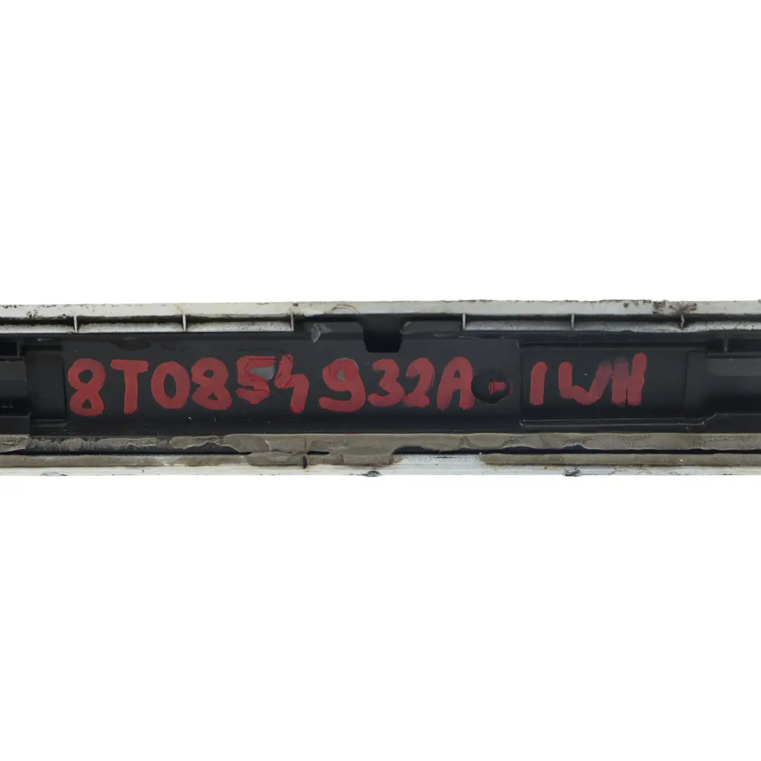 Audi A5 8T Coupe Türschweller Streifen Vorne Rechts Ibis Weiß Y9C - SKU 8T0854932A-IWH - Teilenummer 8T0854932A