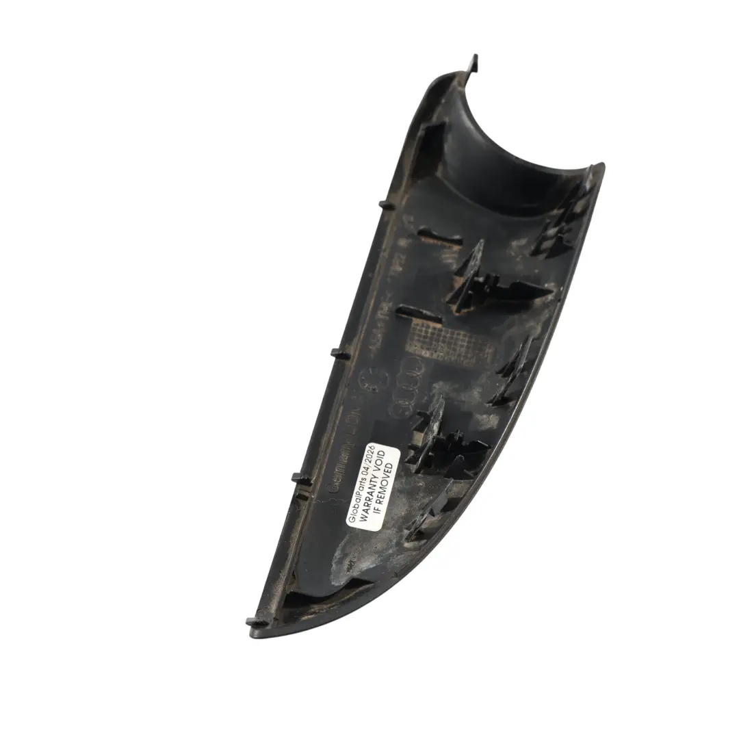 Exterior Mirror Housing Trim Cover Right O/S to Audi A3 8P A4 B8 A5 8T with Part number 8T0858524 Audi A3 8P A4 B8 A5 8T Exterior Mirror Housing Trim Cover Right O/S - SKU 8T0858524 - Part number 8T0858524