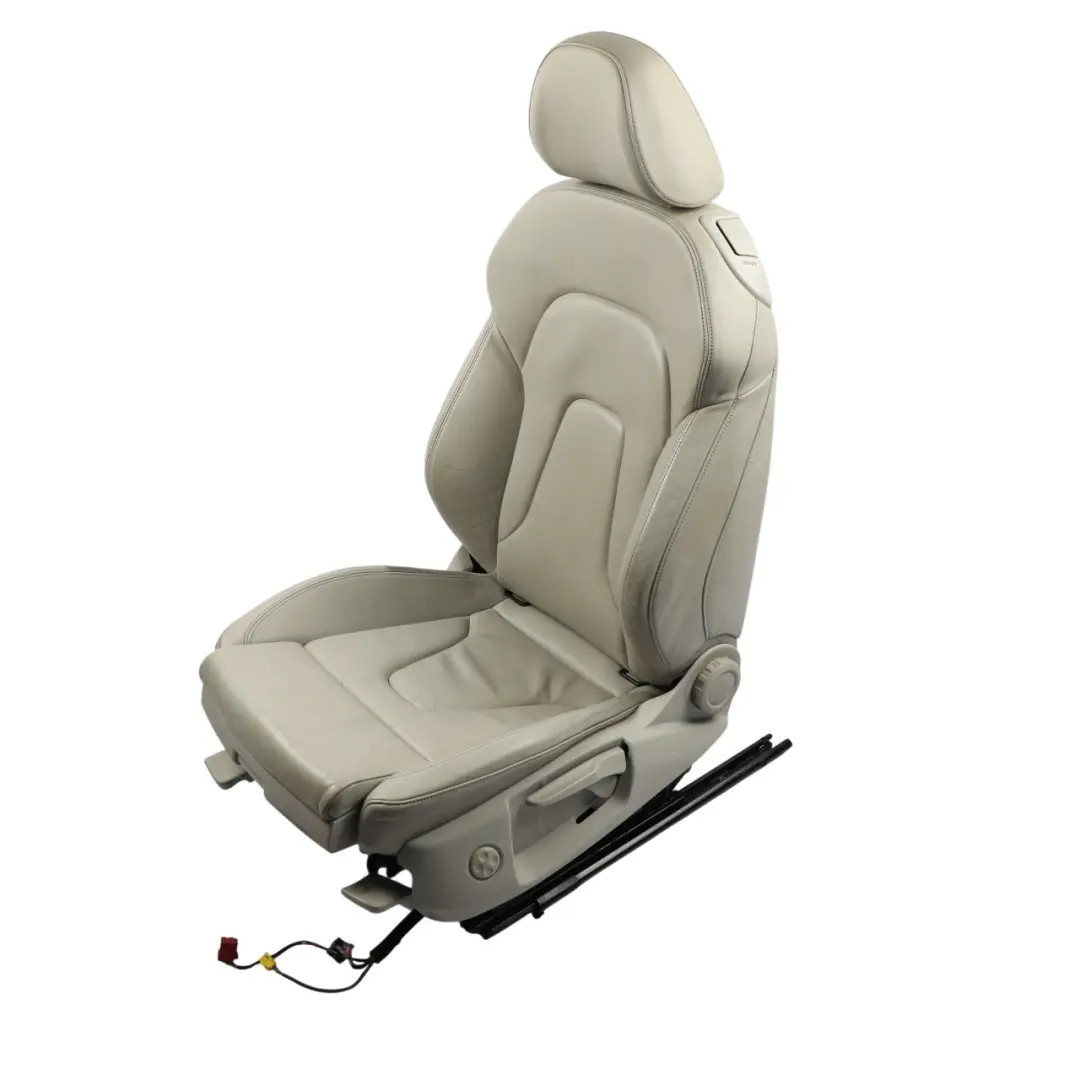 Audi A5 8T Coupe Sport Seat Front Left N/S Interior Leather Star Silver - SKU 8T0881805J-1 - Part number 8T0881805J