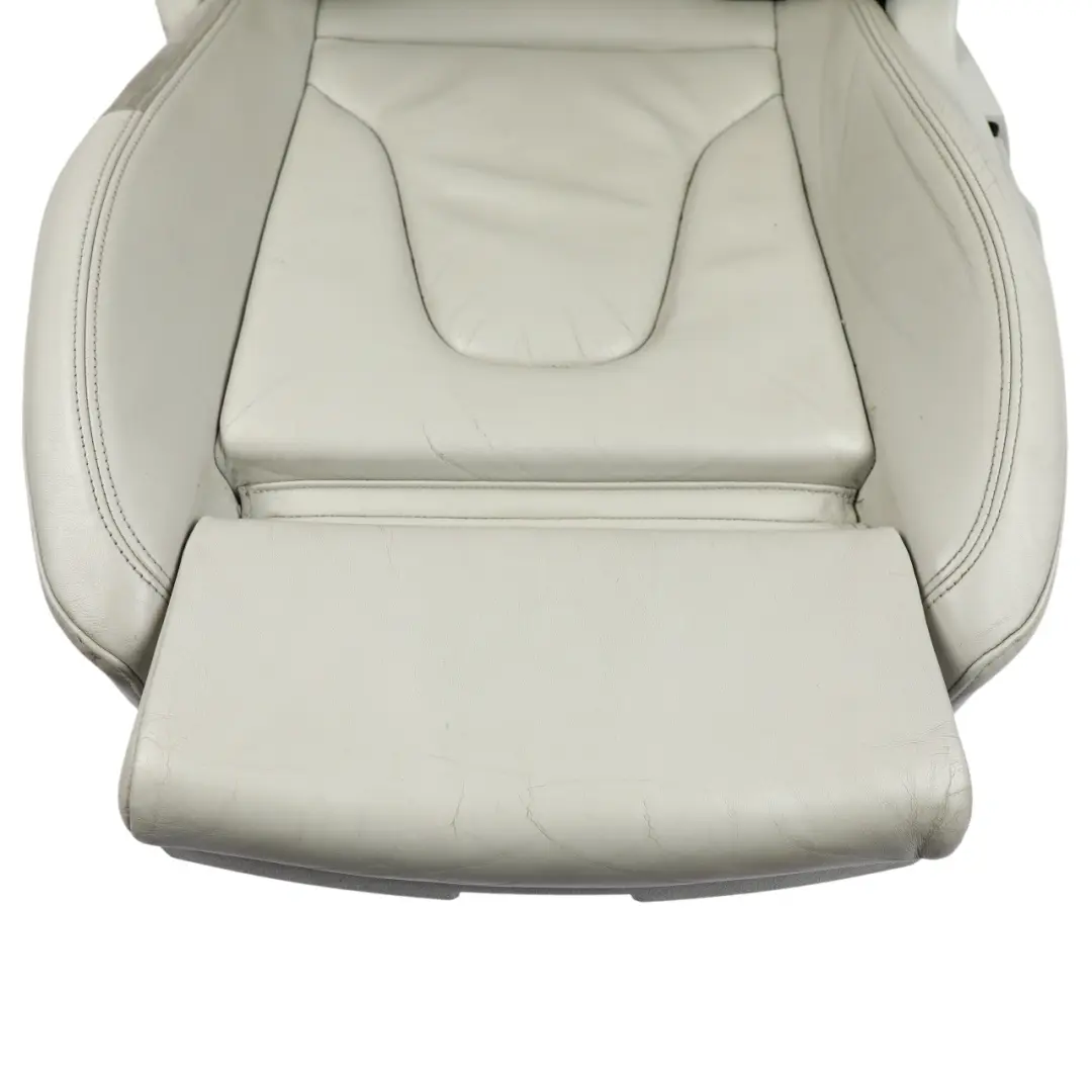 Front Left N/S Interior Leather Star Silver to Audi A5 8T Coupe Sport Seat with Part number 8T0881805J Audi A5 8T Coupe Sport Seat Front Left N/S Interior Leather Star Silver - SKU 8T0881805J-1 - Part number 8T0881805J