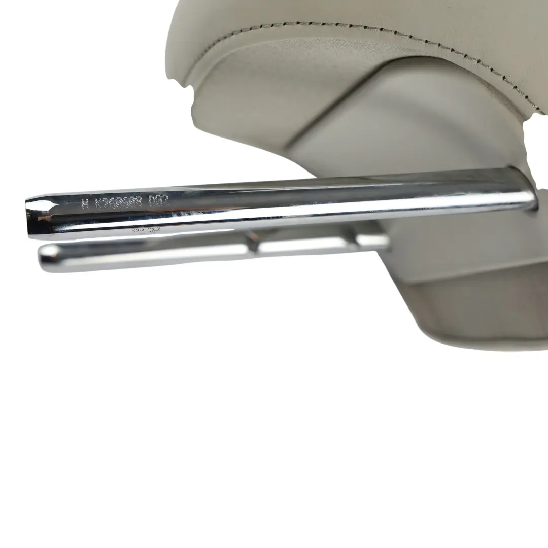 Audi A5 S5 8T Appuie-Tête Siège Réglable Arrière Gauche Droite Cuir Argent - SKU 8T0885973A - Numéro de pièce 8T0885973A