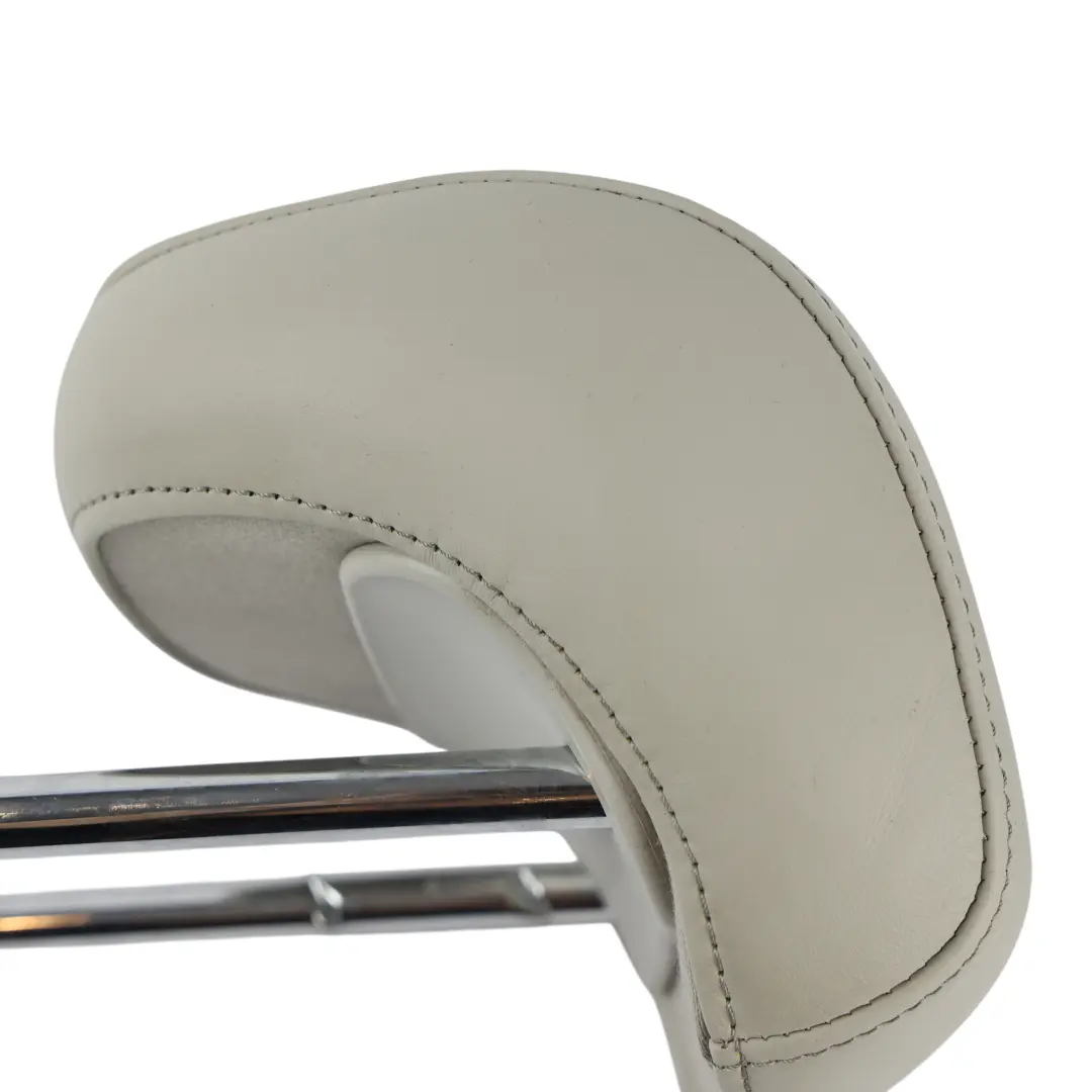 Audi A5 S5 8T Seat Headrest Adjustable Rear Left Right N/O/S Leather Star Silver - SKU 8T0885973A - Part number 8T0885973A