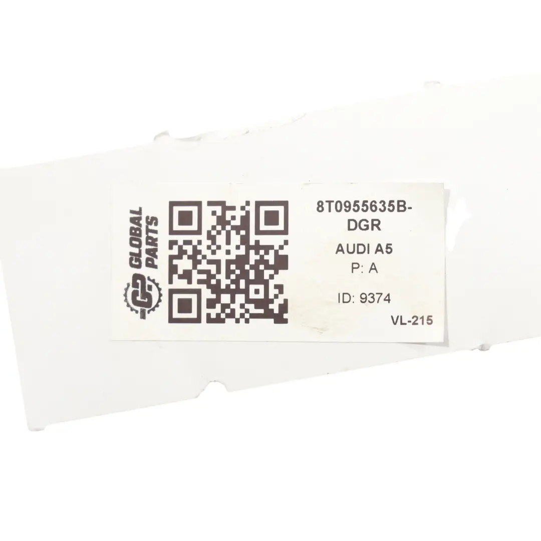 Scheinwerferwaschanlage Düse Trim Abdeckung Links Daytona Grau Z7S für Audi A5 8T mit Teilenummer 8T0955635B Audi A5 8T Scheinwerferwaschanlage Düse Trim Abdeckung Links Daytona Grau Z7S - SKU 8T0955635B-DGR - Teilenummer 8T0955635B