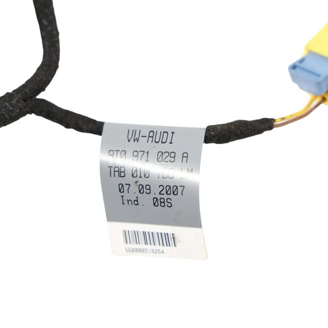 Kabelbaum Vordertür Fahrerseite für Audi A5 8T Coupe mit Teilenummer 8T0971029A Audi A5 8T Coupe Kabelbaum Vordertür Fahrerseite - SKU 8T0971029A - Teilenummer 8T0971029A