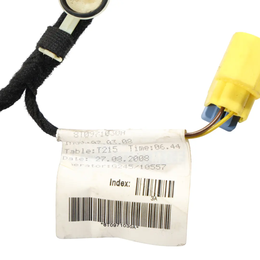 Audi A5 8T Coupe Faisceau Câblage Porte Connecteur Côté Passager - SKU 8T0971030A - Numéro de pièce 8T0971030A