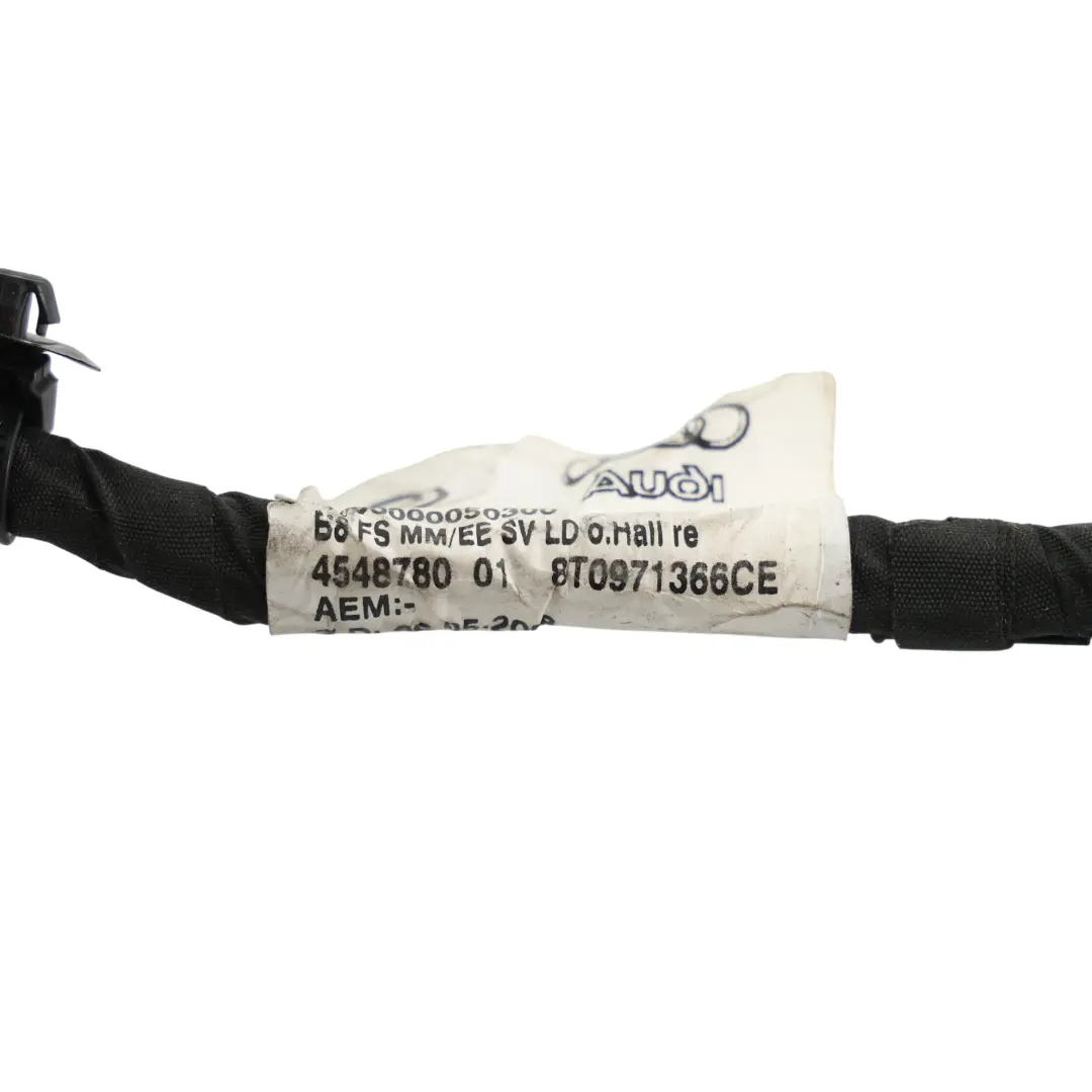 Audi A5 8F Vordersitz Kabel Kabelbaum 8T0971366CF - SKU RHD-8T0971366AD - Teilenummer 8T0971366CE