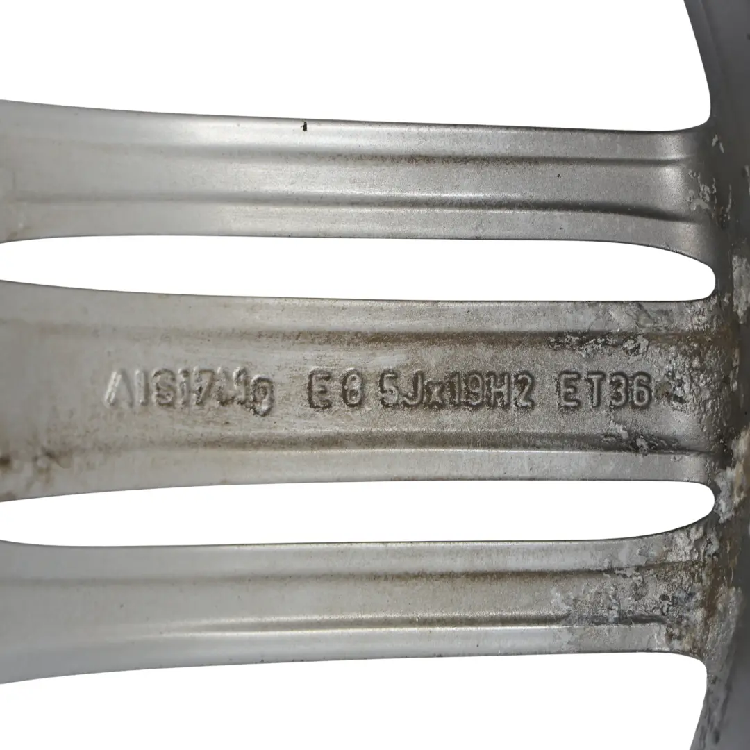 Llanta De Aleación Plata 19" ET:36 8,5J para Audi Q3 8U con número de pieza 8U0601025AC Audi Q3 8U Llanta De Aleación Plata 19" ET:36 8,5J - SKU 8U0601025AC-2 - Número de pieza 8U0601025AC