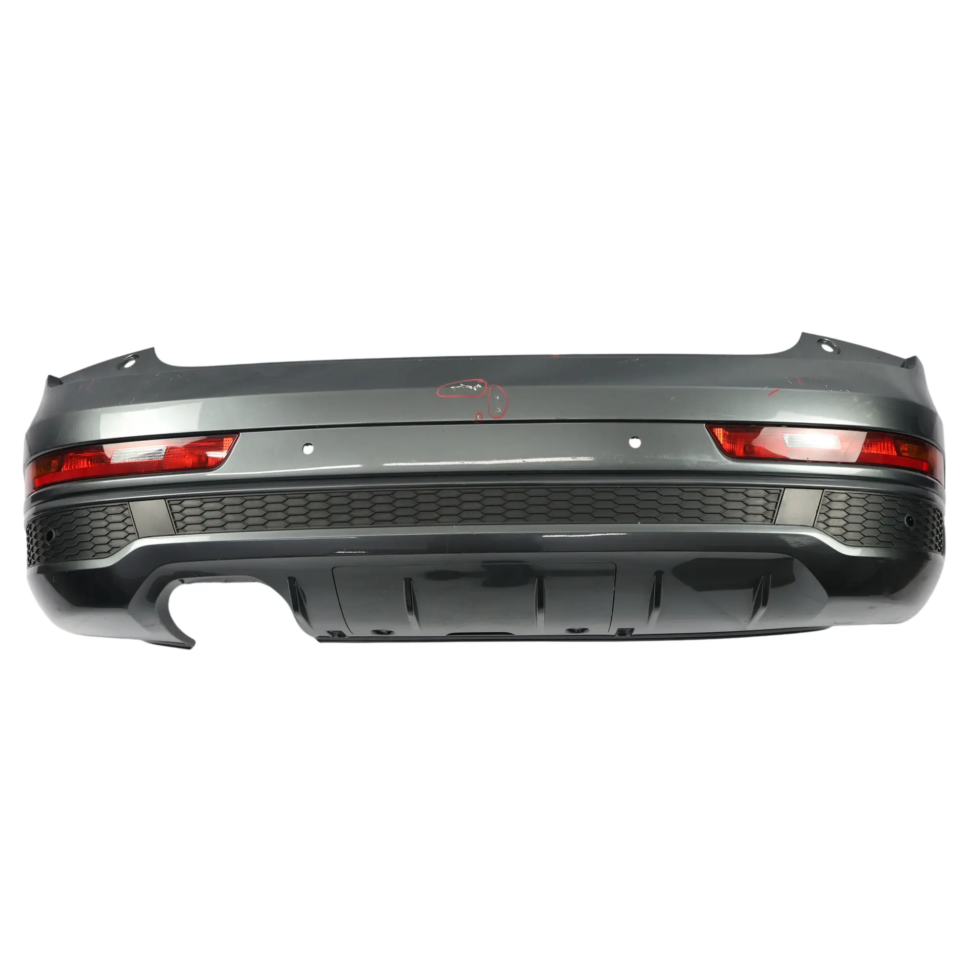 Audi Q3 8U Rear Bumper Trim Panel Covering Daytona Grey Pearl Effect - Z7S