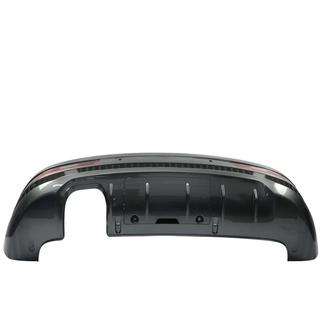 Bumper Trim Panel Covering Daytona Grey Pearl Effect - Z7S to Audi Q3 8U Rear with Part number 8U0807067F Audi Q3 8U Rear Bumper Trim Panel Covering Daytona Grey Pearl Effect - Z7S - SKU 8U0807067F-DGR - Part number 8U0807067F