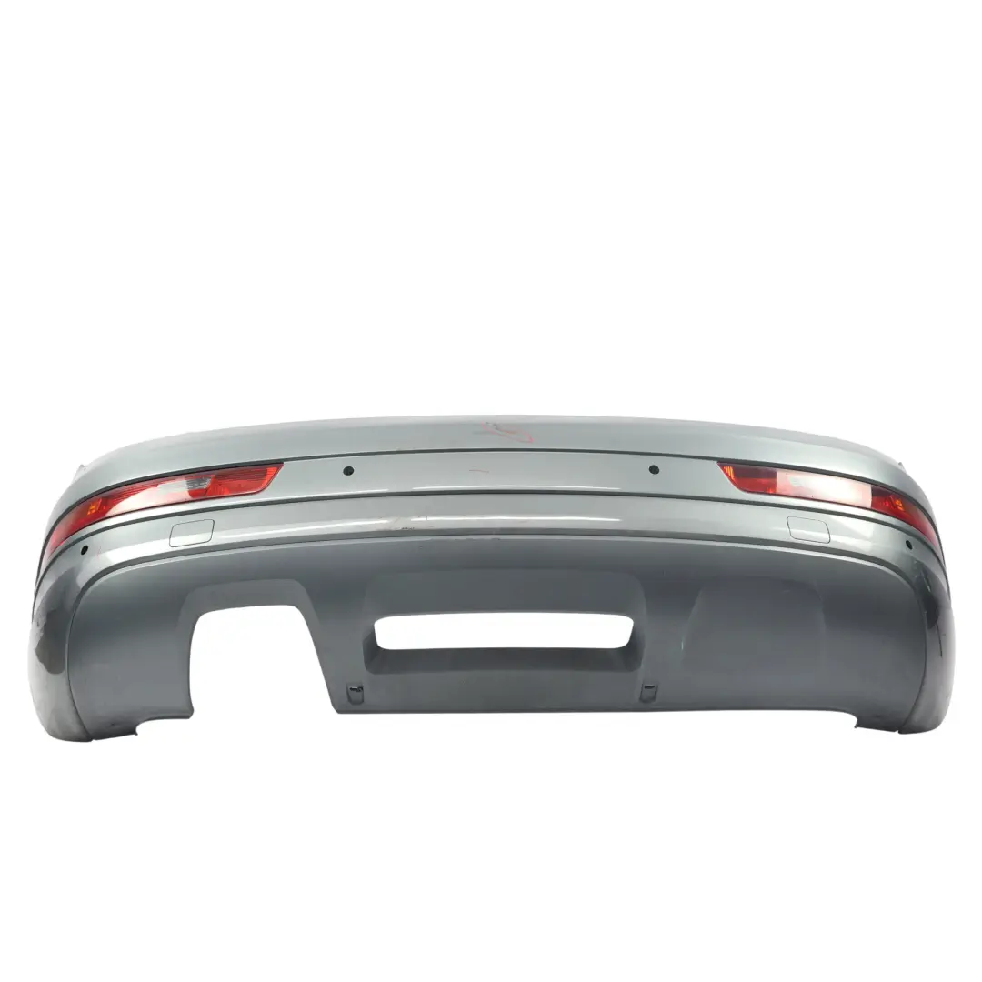 Bumper Covering Trim Panel Monsoon Grey Metallic - X7R to Audi Q3 8U Rear with Part number 8U0807067F Audi Q3 8U Rear Bumper Covering Trim Panel Monsoon Grey Metallic - X7R - SKU 8U0807067F-MOG - Part number 8U0807067F