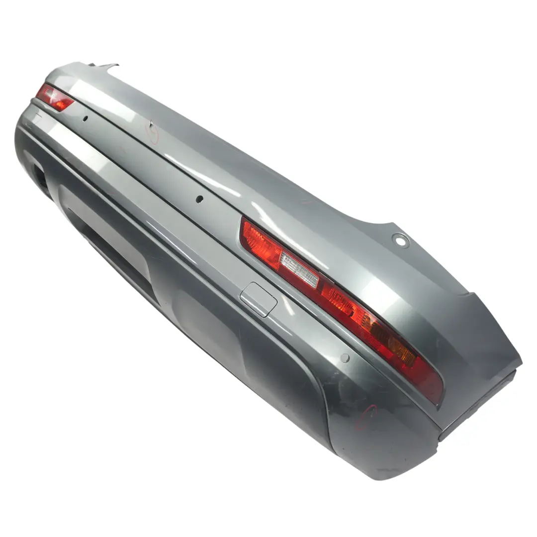 Bumper Covering Trim Panel Monsoon Grey Metallic - X7R to Audi Q3 8U Rear with Part number 8U0807067F Audi Q3 8U Rear Bumper Covering Trim Panel Monsoon Grey Metallic - X7R - SKU 8U0807067F-MOG - Part number 8U0807067F
