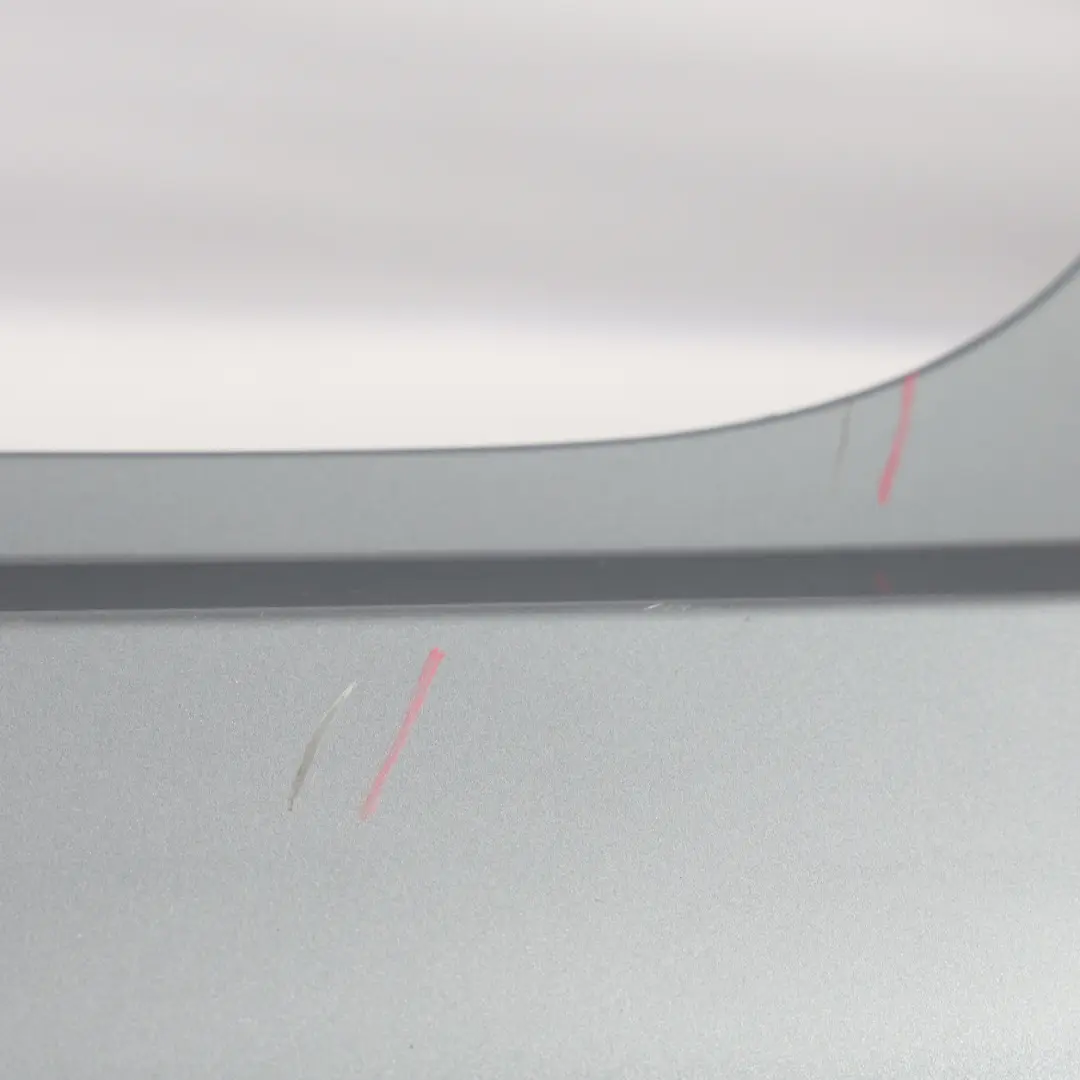 Bumper Covering Trim Panel Monsoon Grey Metallic - X7R to Audi Q3 8U Rear with Part number 8U0807067F Audi Q3 8U Rear Bumper Covering Trim Panel Monsoon Grey Metallic - X7R - SKU 8U0807067F-MOG - Part number 8U0807067F